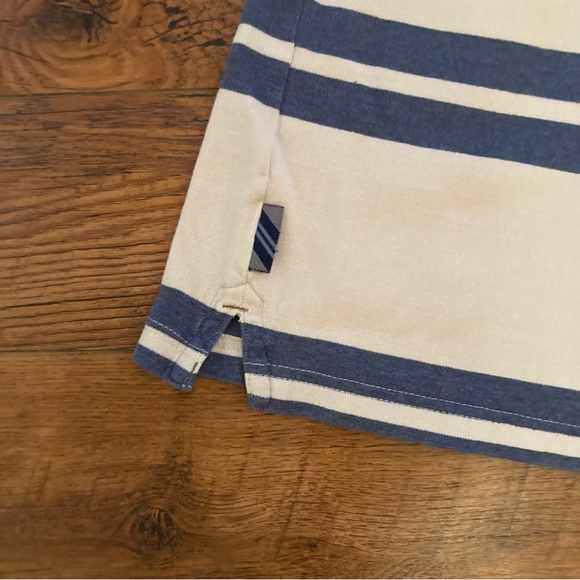 Vintage Retro Izod Rugby Shirt Men’s XL Striped - Picture 7 of 11